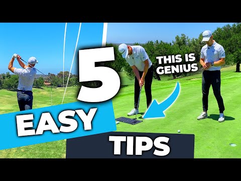 5 Easy Tips That Will Make You A GREAT Golfer FAST!