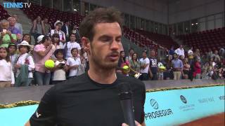 Madrid 2015 Thursday Interview Murray