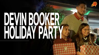 Information Devin Booker's Holiday Party Benefiting His Starting 5 Foundation | Phoenix Suns Update