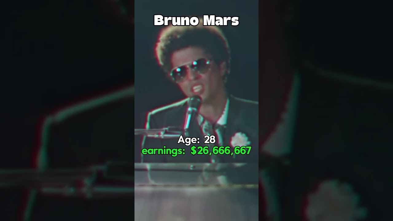 The evolution of bruno mars 😱