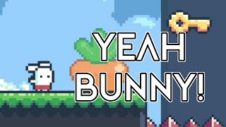 Yeah Bunny! - World 1 All Keys Gameplay #1 screenshot 5