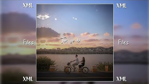 Tum Se hi- Mohit Chauhan || 🌑 Present XML in the Description |✓ |~Alight Motion }🥂🌕