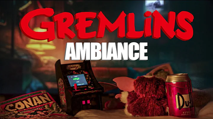 Gizmo’s 80s Christmas Ambience | Gremlins Retro Room, Arcade Buzz, Cozy Winter Vibes