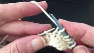 How to Knit Left Lifted Increase  (LLI)