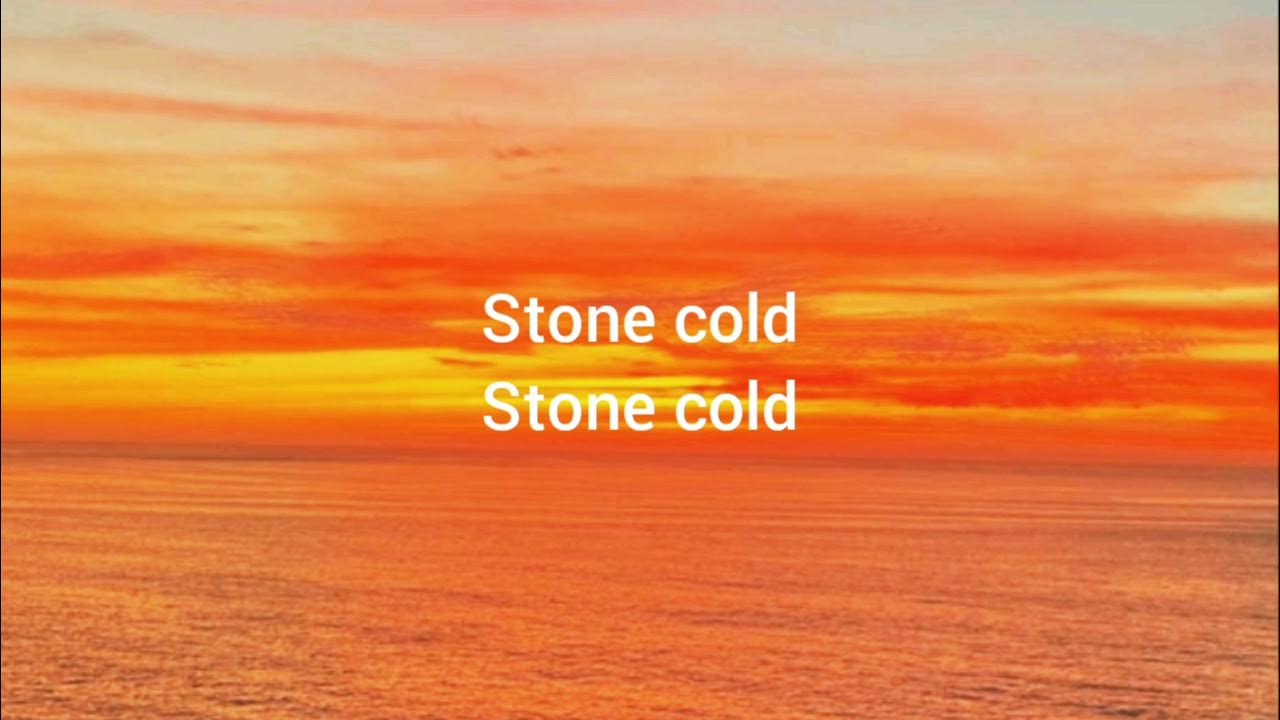 Colder lyrics. Demi Lovato Stone Cold.