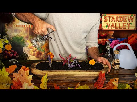 [ASMR] Stardew Valley Gift Roleplay 🌸 | Working in a Flower Shop, Packaging Gifts for Residents 🌿