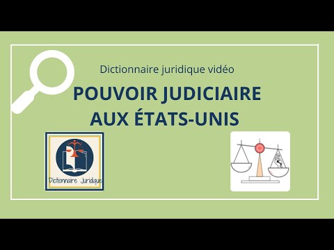 Vidéo: Que fait le pouvoir judiciaire Uscis?