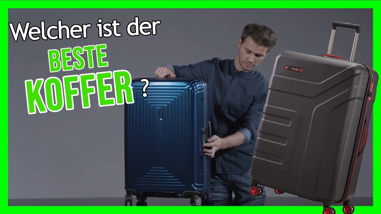 Der BESTE KOFFER für den Urlaub Kaufberatung Review Test &