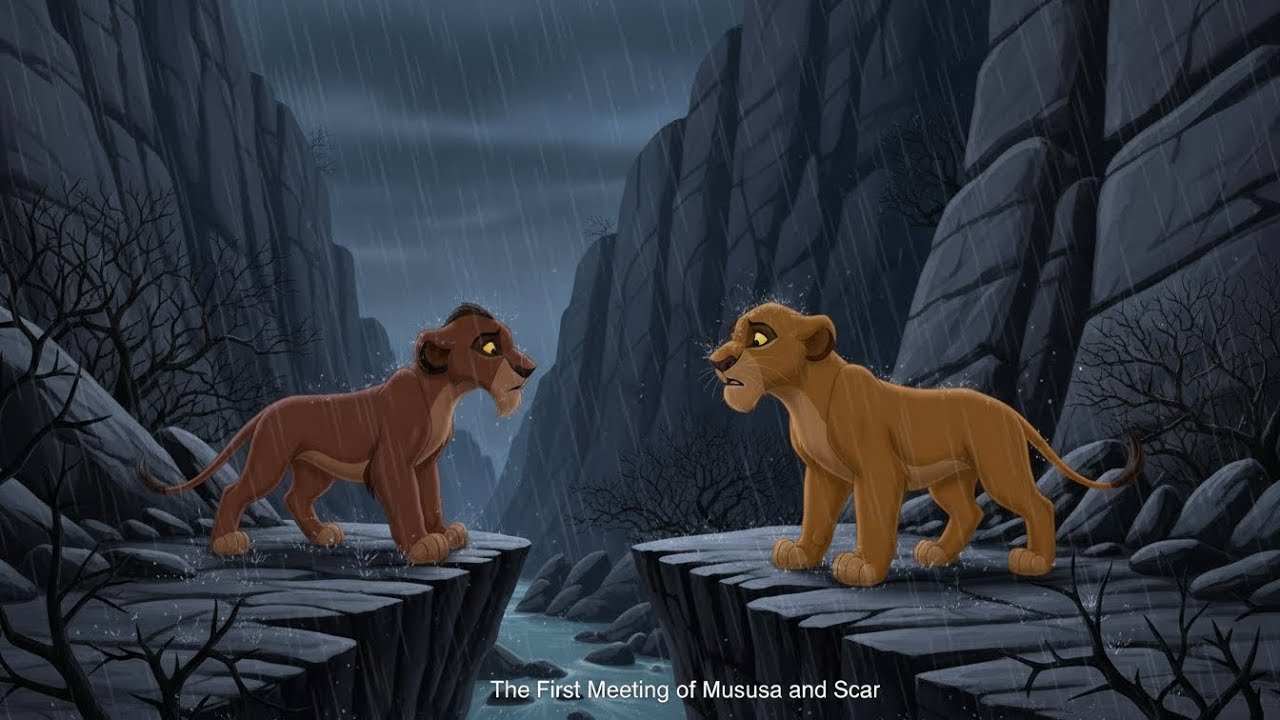 Before the Throne – The First Meeting of Mufasa and Scar