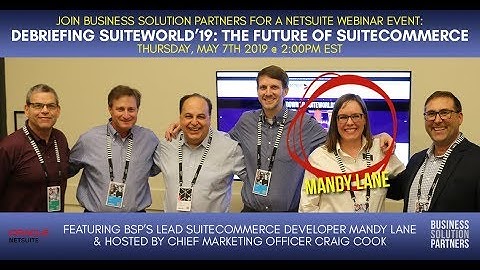 Webinar: Debriefing SuiteWorld