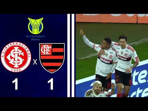 BRASILEIRO SÉRIE A 2026 - 21ª RODADA - INTERNACIONAL 1X1 FLAMENGO