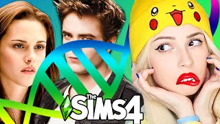 TWILIGHT KARAKTERLERİNE RASTGELE GENETİK CHALLENGE (The Sims 4)