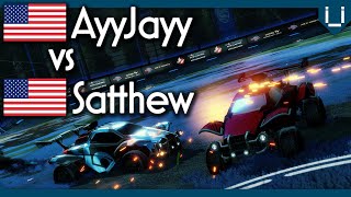 AyyJayy vs Satthew | Rocket League 1v1