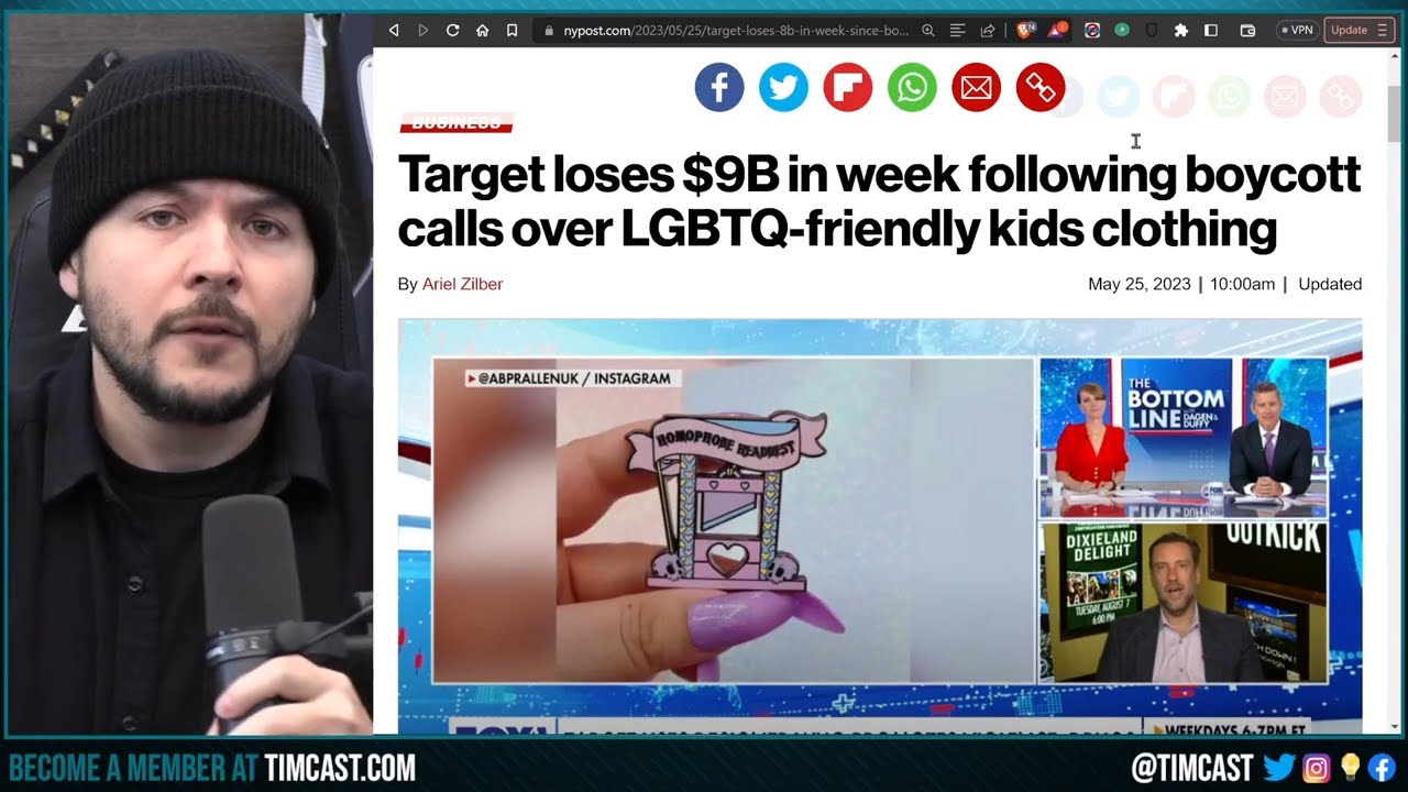 Target LOSES $9B As Conservative Boycott RAMPS UP, The Bud Light Effect TERRIFIES Woke Companies