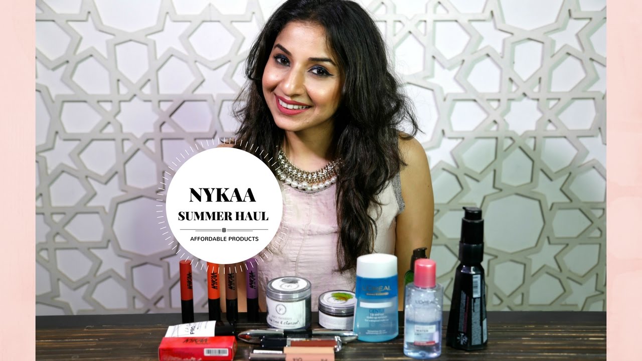Nykaa Summer Haul | Affordable Makeup & Skincare | Akriti Sachdev