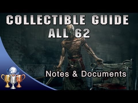 Outlast - ALL 62 Notes & Documents - Full Game Collectibles Guide - PULITZER Trophy