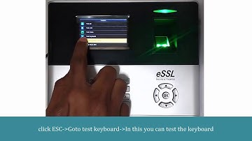 Autotest option in eSSL X990