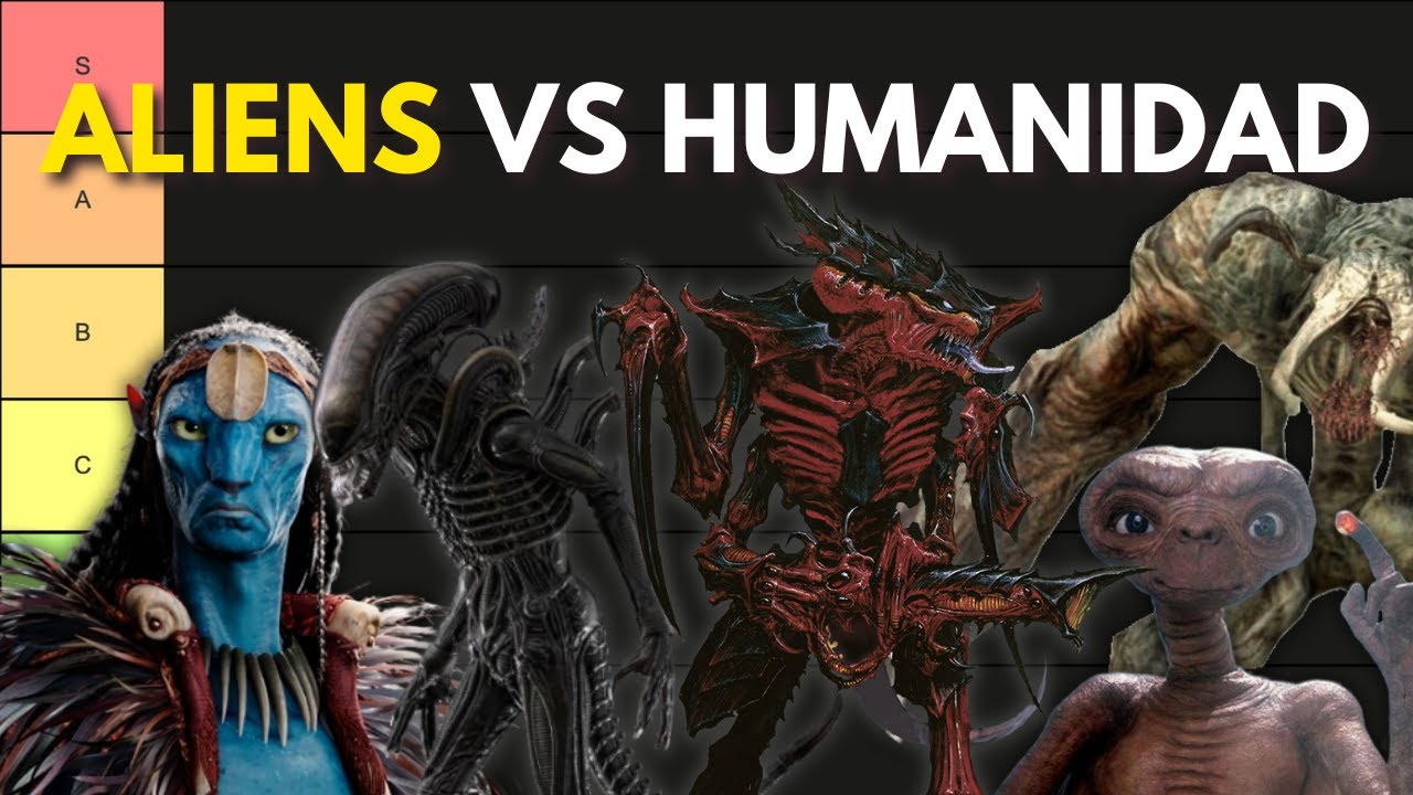 ¿A QUÉ ALIEN PODRÍA VENCER LA HUMANIDAD? | TIERLIST