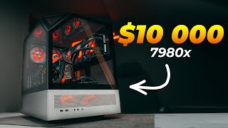 I Built the Ultimate ALL AMD HEDT PC build in 2023... | Threadripper 7980x + RX7900XTX + ARC A380