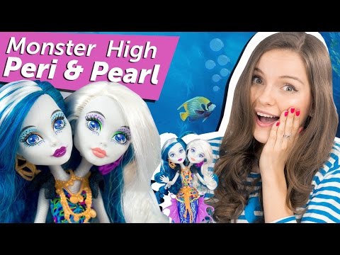 Peri & Pearl Serpentine (Пери и Перл Серпентин) Great Scarrier Reef Monster High Обзор Review DHB47