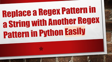 Replace a Regex Pattern in a String with Another Regex Pattern in Python Easily