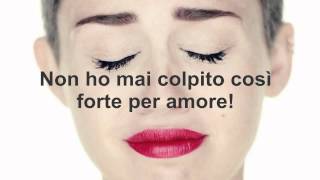 Miley Cyrus   Wrecking Ball Traduzione