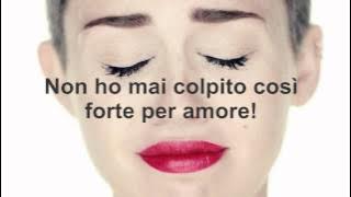 Miley Cyrus   Wrecking Ball Traduzione