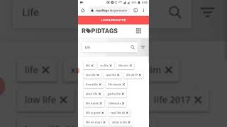 YouTube tags app name rapid tags best app screenshot 4