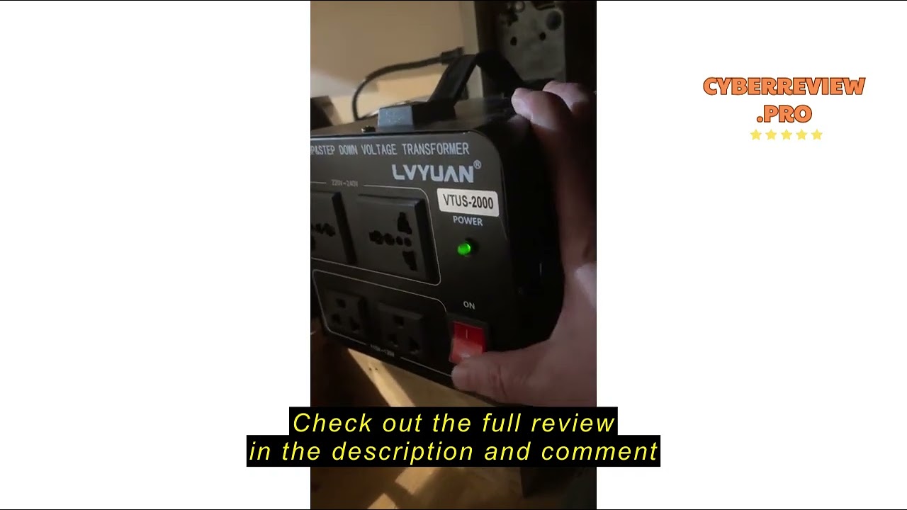 Review Cantonape Voltage Transformer Converter 2000W Step Up/Down Convert from 110-120 Volt to 220-2