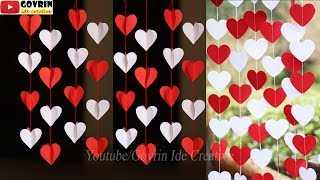 Ide Kreatif Membuat Hiasan Dinding LOVE dari Kertas Origami - Hiasan 17 Agustus | Wall Decor Ideas