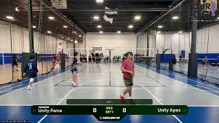 Unity Apex vs Unity Force: Set 1