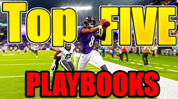 Top 5 Offensive Playbooks in Madden 24 [Madden Tips]