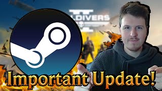 Important Update on the Helldivers 2 Account Linking Situation! Valve to save the day? screenshot 4
