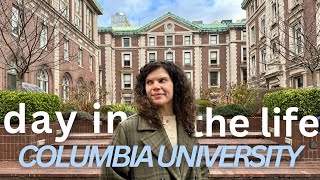 Day in my Life as a Masters Student at Columbia  ☕ ❄