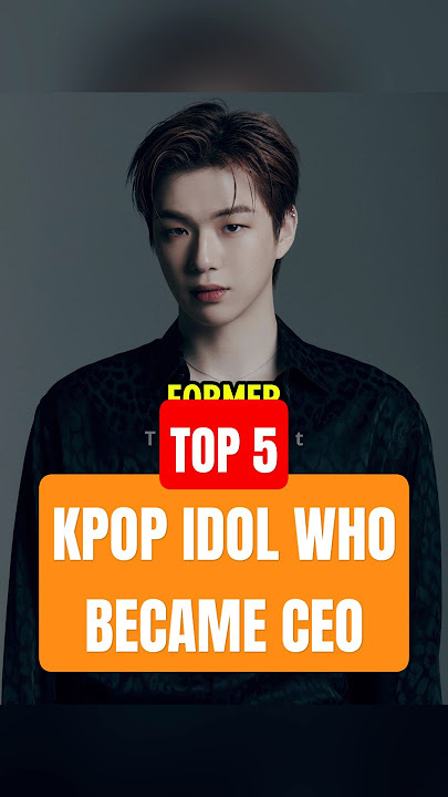 5 KPOP IDOL WHO BECAME CEO #kpop #kpopedit #kpopidol #bi #kangdaniel #jacksonwang #jaypark #psy