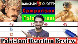 Pakistani Reacts On | Darshan Boss Vs Kiccha Sudeep Biography, Career- Actors Profile TalhaViews