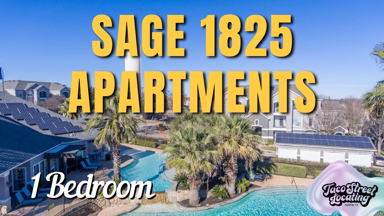 Sage 1825 1 Bedroom apartment Tour YouTube