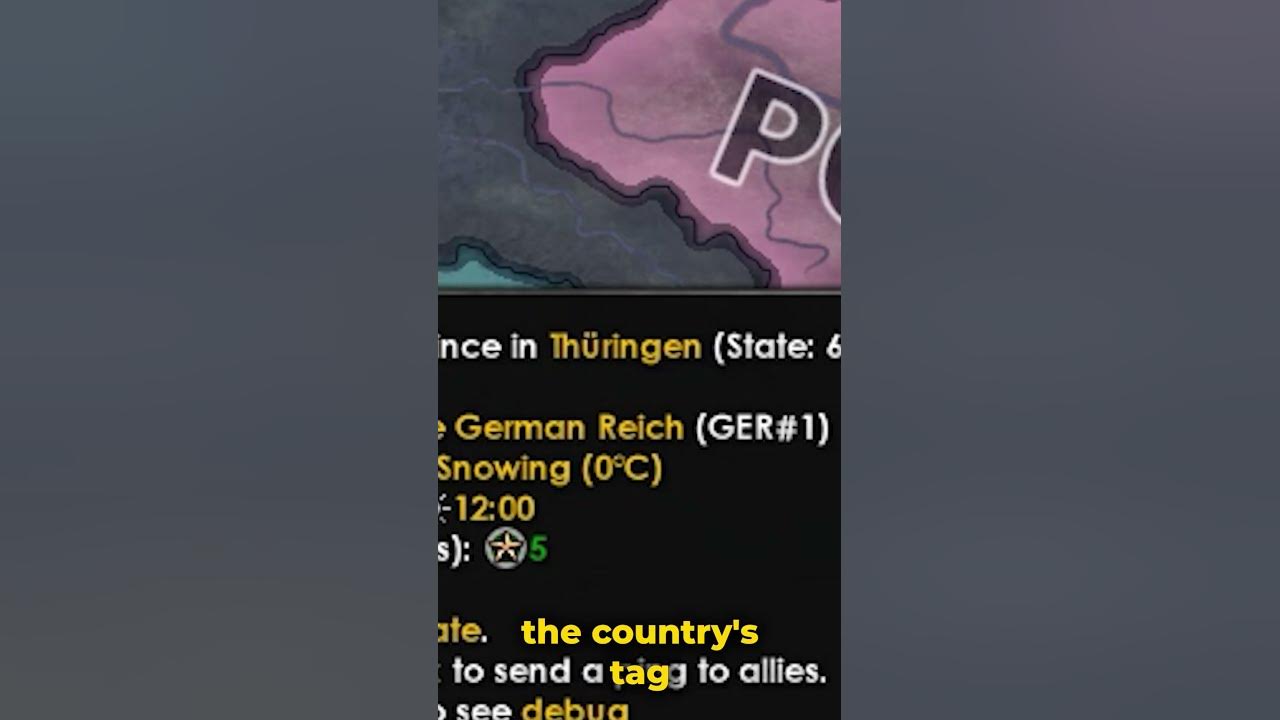 How to change a COUNTRY'S COLOR in HOI4 shorts YouTube