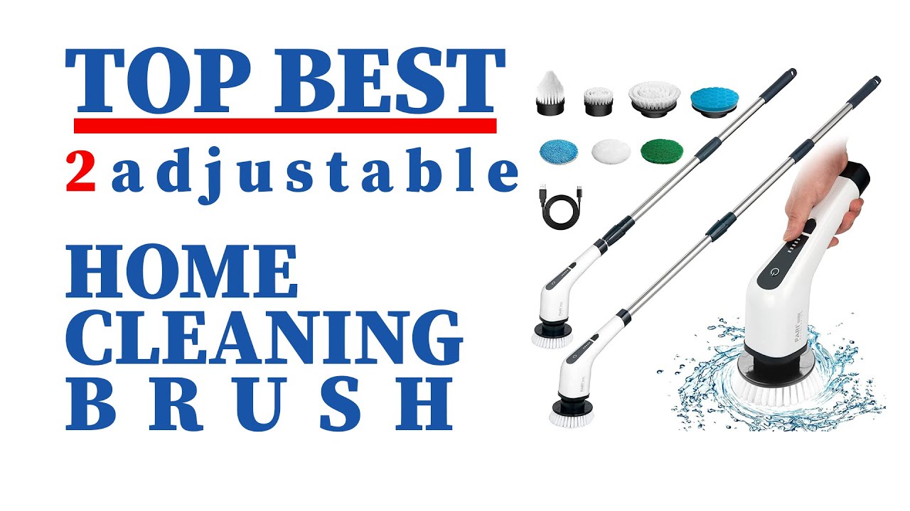 Electric Spin Scrubber, 2022 New Cordless Cleaning Brush with 7 Replaceable  Brush Heads and Adjustable Extension Handle, Power Shower Scrubber for  Bathroom, Floor, Glass and Home Cleaning, Etc. 