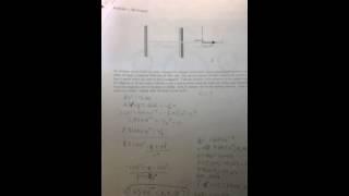 Physics Test 2 Problem 1