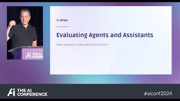 Evaluating Agents and Assistants: The AI Conference