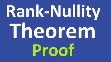 Proof: Rank-Nullity Theorem (Quotient space application)