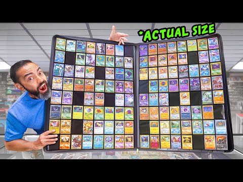 Collect ALL 1,000+ Pokémon in ONE Binder (Pokemon Card Challenge)