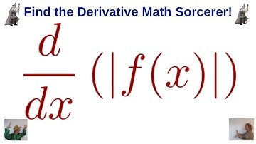 Formula for the Derivative of the Absolute Value of Any Function