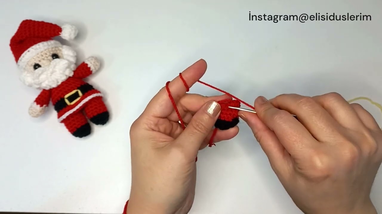 Amigurumi Noel Baba Yapımı PART 1