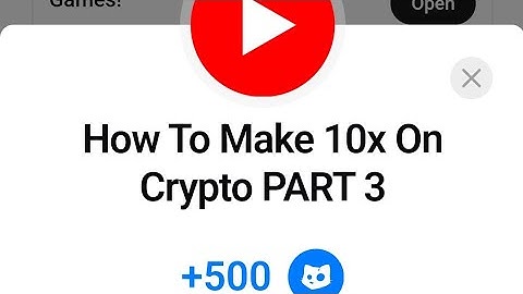 How To Make 10x On Crypto Part 3 Cats Code |  cats video code today 4 October