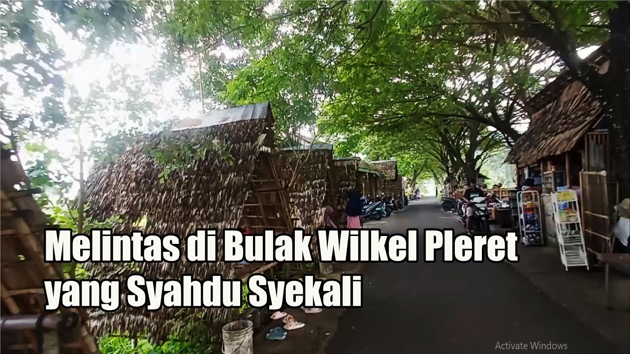 Melintas di Bulak Wilkel Pleret Bantul Yang Syahdu