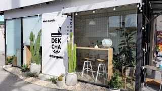 #ร้านกาแฟแนว #Minimal #แปดริ้ว ร้าน#แนวมินิมอล #dekcha @bangwua