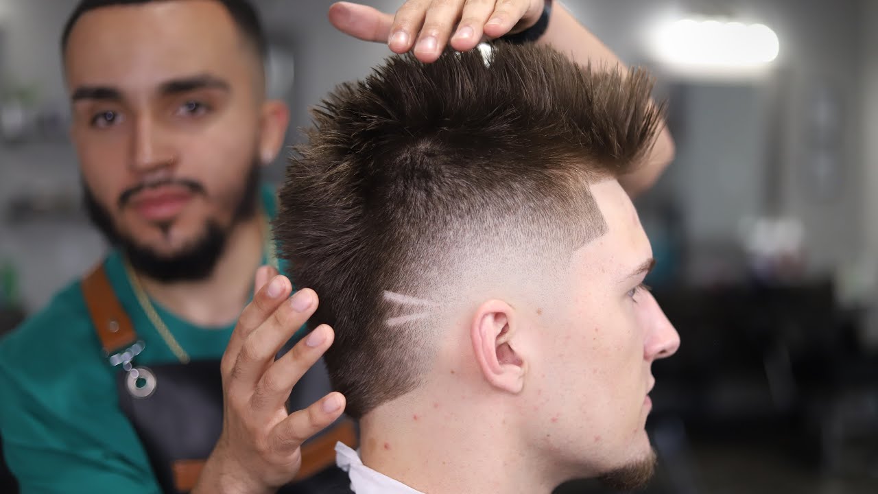 low burst fade haircut