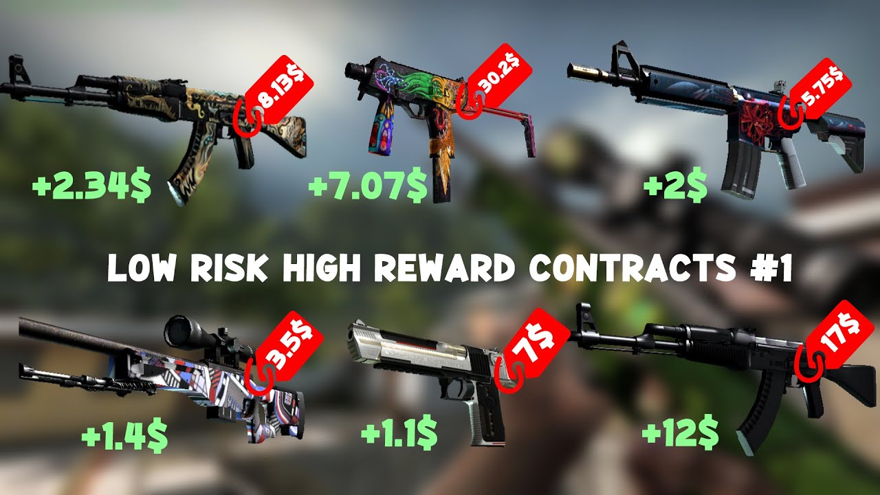 Low Risk High Reward Tradeup Contracts #1 (CSGOTRADEUPS) - YouTube